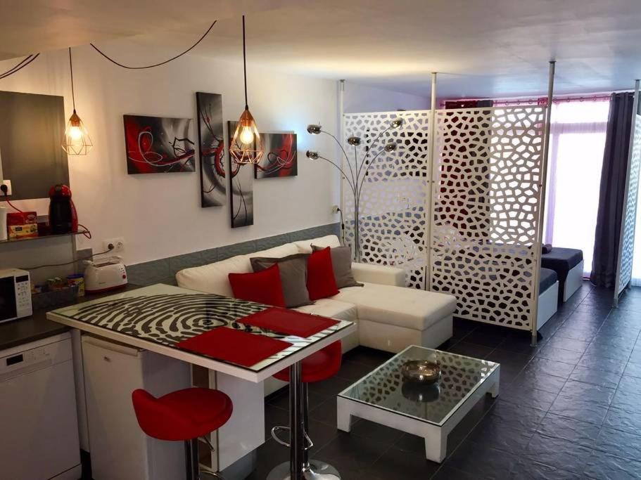 Red Loft Deluxe - Vivienda Vacacional A Playa Del Ingles Appartement Buitenkant foto